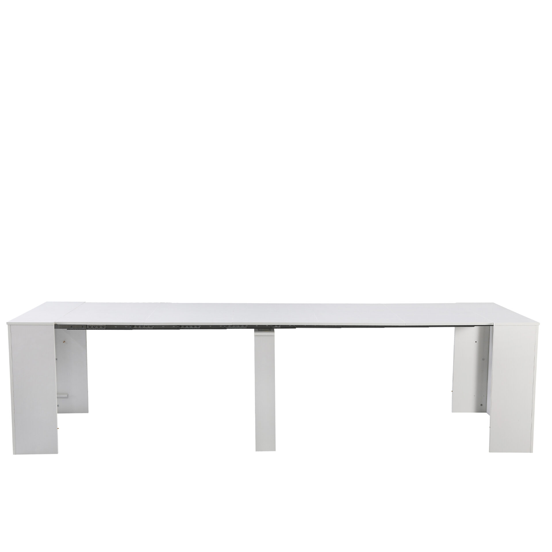 Cribel Tavolo Consolle Artic Bianco Effetto Faggio - Image 5