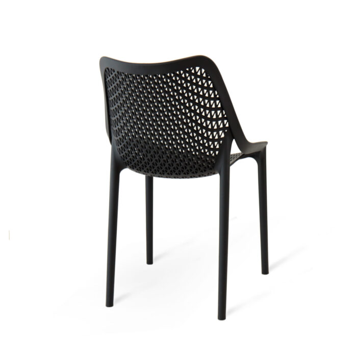 Cribel Braga Set di 4 Sedie in Polipropilene | Impilabili per Interni ed Esterni