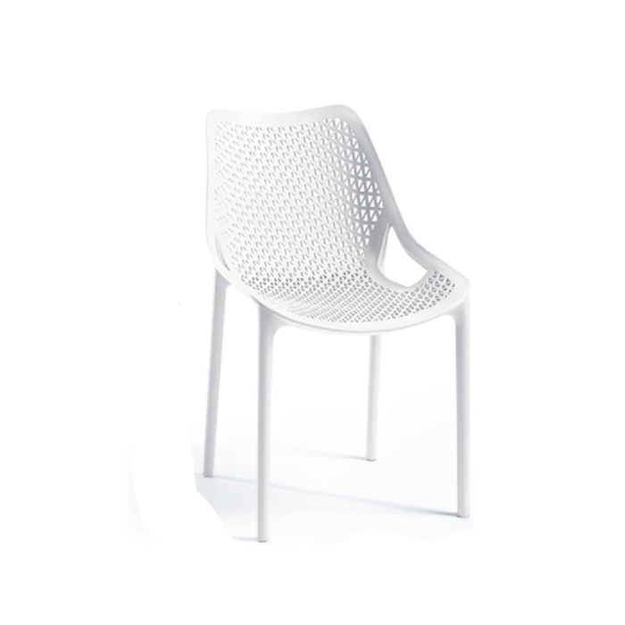 Cribel Braga Sedia in Bianca