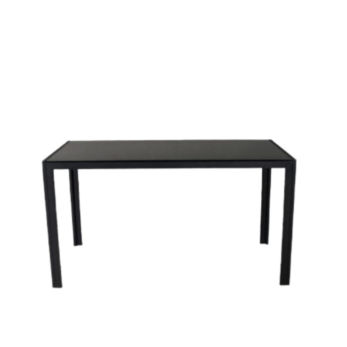 Cribel Tavolo Fisso Moderno in Vetro e Ferro