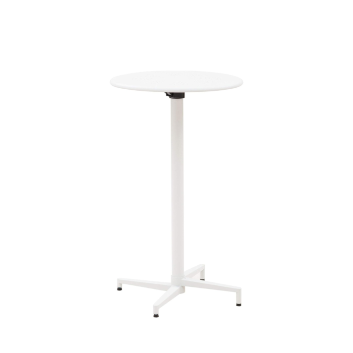 CRIBEL Tavolo Alto in Acciaio Bancone e Esterno in Metallo