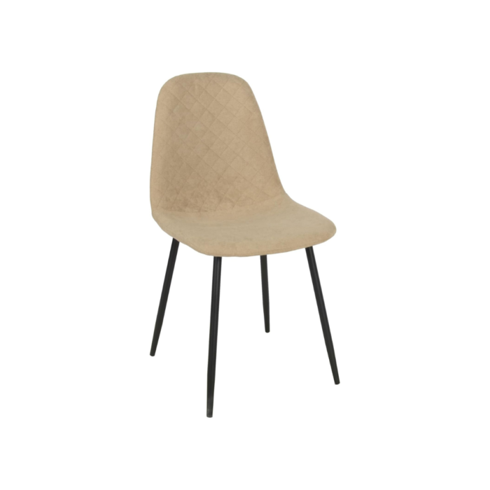 CRIBEL Lena Set di 4 sedie con cuciture a rombi