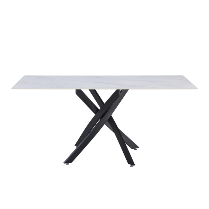 Cribel Tavolo rettangolare Royal bianco