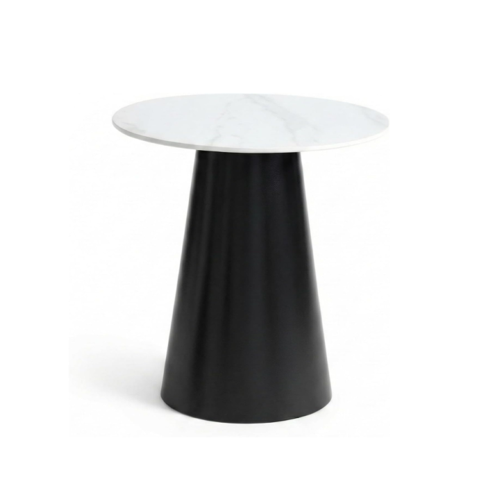 CRIBEL RING Tavolo Rotondo Ø60 cm in Marmo