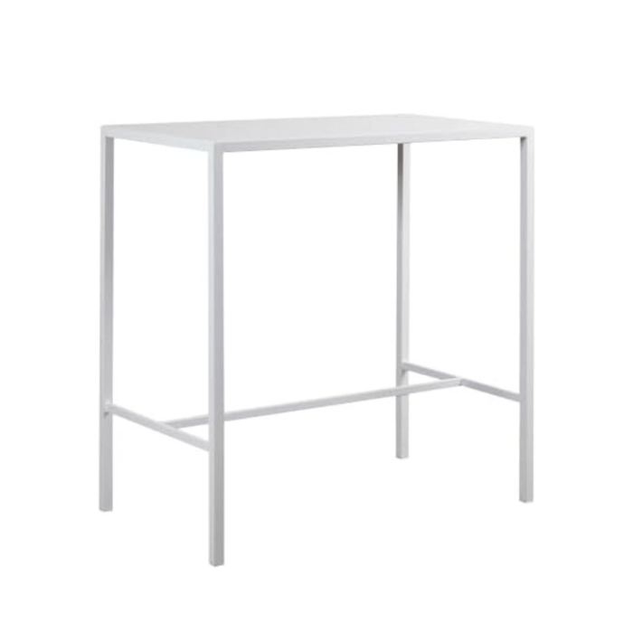 CRIBEL Tavolo alto da snack in metallo 105x60x110 cm