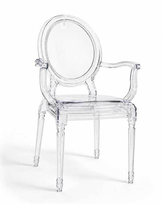CRIBEL Poltrona Atene Trasparente