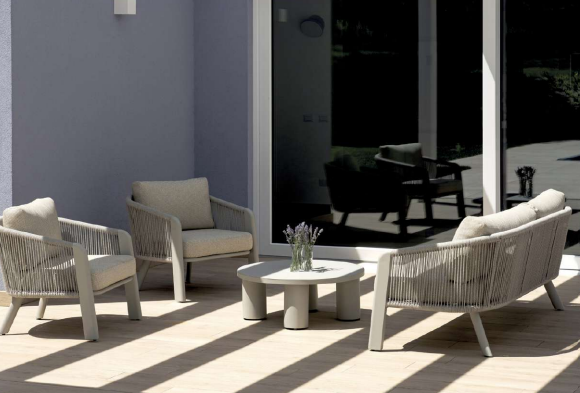 Cribel Set Tenerife 2 Poltrone + Divano + Tavolino